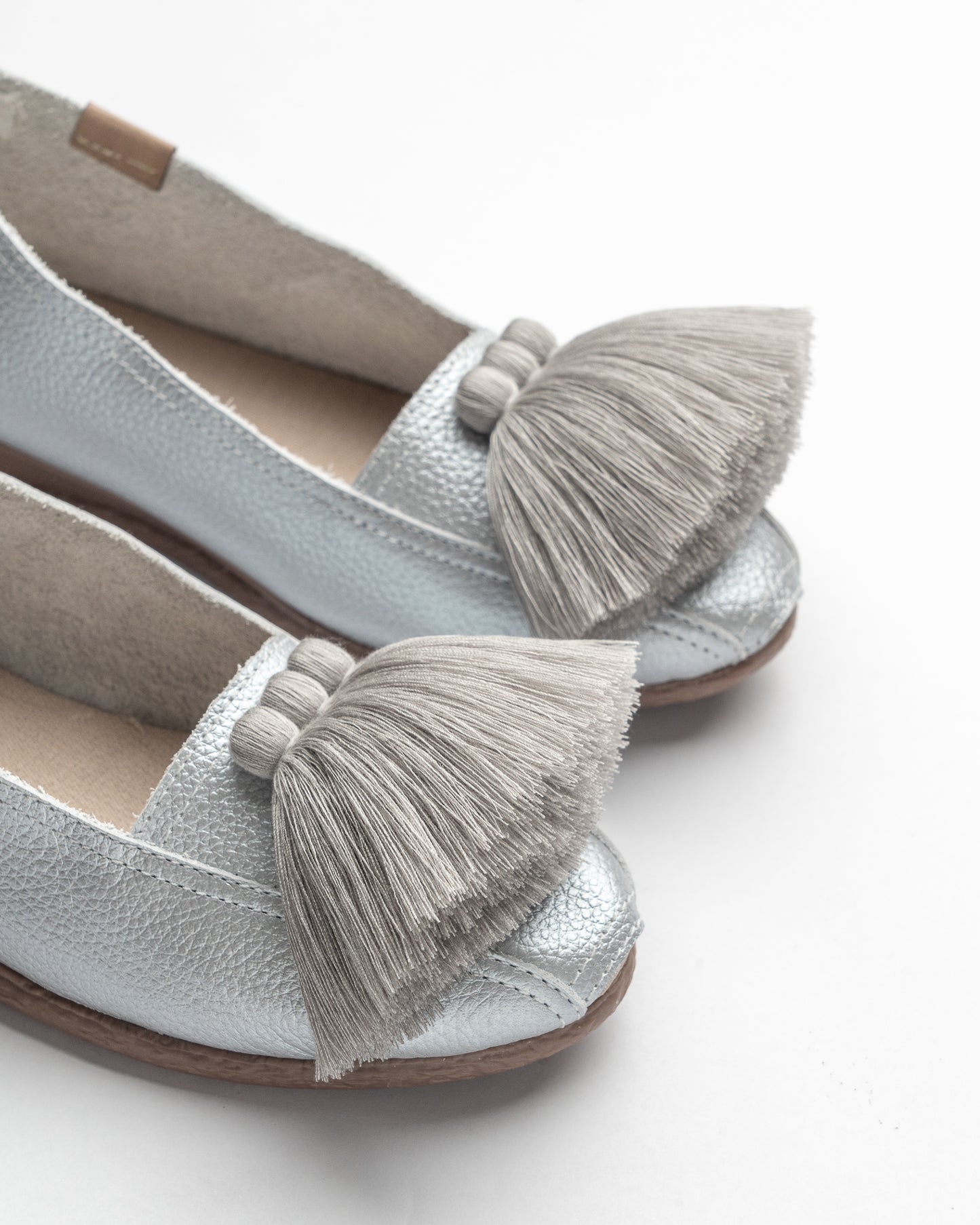 Silver leather